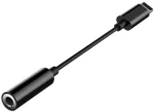 Аудио-переходник Baseus L30 Lightning To 3.5mm Music Adapter Black (CALL30-A01) - миниатюра 2