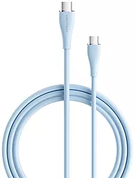 Кабель USB PD Vention silicone 100w 5a 1.5m USB Type-C - Type-C cable light blue (TAWSG) - миниатюра 5