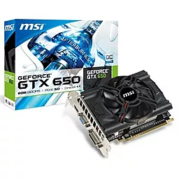 Видеокарта MSI GeForce GTX650 2048Mb OverClock (N650-2GD5/OC)