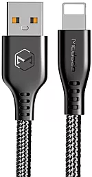 Кабель USB McDodo Warrior Series 12W 2.4A 1.2M Lightning Cable Black (CA-5150)