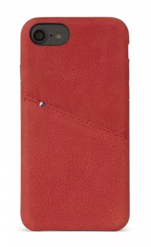 Чехол Decoded Leather Back Cover Apple iPhone 7, iPhone 6, iPhone 6S, iPhone 8 Red (D6IPO7BC3RD)