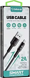 Кабель USB Gelius Pro Smart micro USB Cable Black (GP-U08m) - миниатюра 3