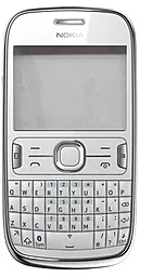 Корпус для Nokia 302 Asha з клавіатурою White