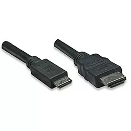 Видеокабель Manhattan HDMI A to HDMI C (mini), 1.8m (304955)