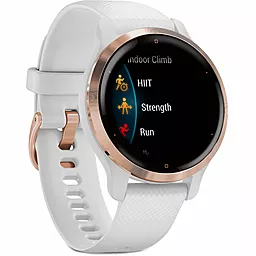 Смарт-часы Garmin Venu 2S Rose Gold Bezel with White Case and Silicone Band (010-02429-13) - миниатюра 2