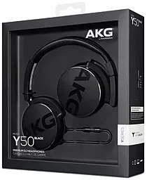 Навушники Akg Y50 Black (Y50BLK) - мініатюра 3