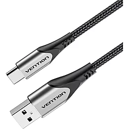 Кабель USB Vention Cotton Braided 15w 3a 3m USB Type-C cable gray (CODHI)