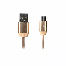 Кабель USB Cablexpert 2.4A micro USB Cable  Gold (CCPB-M-USB-08G)