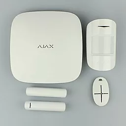 Комплект бездротової сигналізації Ajax StarterKit (Hub / MotionProtect / DoorProtect / SpaceControl) White - мініатюра 6