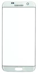 Корпусное стекло дисплея Samsung Galaxy S7 Edge G935F White