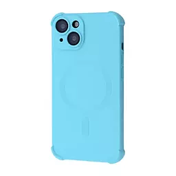 Чохол 1TOUCH Silk Touch Case with MagSafe для Apple iPhone 14 Turquoise