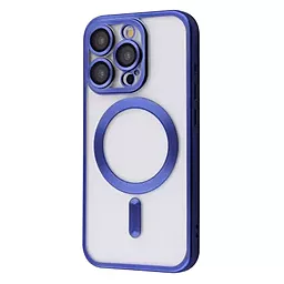 Чохол 1TOUCH Metal Matte Case with MagSafe для Apple iPhone 15 Pro Max Blue Titanium