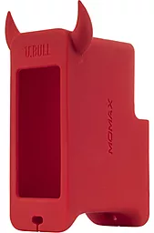 Мережевий зарядний пристрій Momax U.Bull 27 USB-A/USB-C ports charger red (UM3SEUR) - мініатюра 4