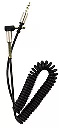 Аудіо кабель Earldom ET-AUX23 L-type AUX mini Jack 3.5mm M/M Cable Cable 1.8 м black