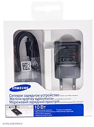 Сетевое зарядное устройство с быстрой зарядкой Samsung Charger EP-TA12EBEUGRU Black - миниатюра 3
