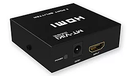 Видео сплиттер MT-VIKI HDMI 1x2 v1.4 4k 30hz Black