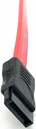 Кабель (шлейф) ExtraDigital SATA Right Angle Signal 7 Pin - 7 Pin 0.3 м (KBV1742) - миниатюра 3