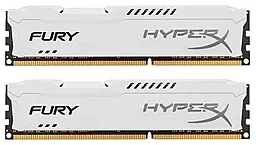 Оперативная память HyperX DDR3 16Gb (2x8GB) 1600MHz Fury White (HX316C10FWK2/16)