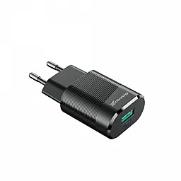 Сетевое зарядное устройство Grand-X 2.1A home charger + USB-C cable black (CH-17T) - миниатюра 3