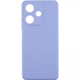 Чохол Silicone Case Candy Full Camera для Infinix Hot 30 Play Mist Blue
