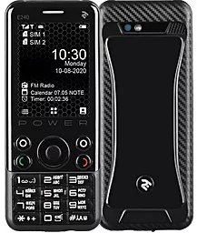 Мобильный телефон 2E E240 Power Black (680576170088)