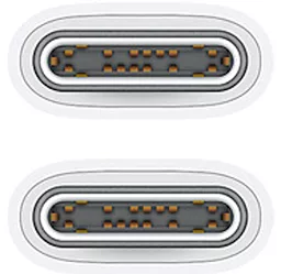 Кабель USB PD Apple Original Woven Charge A2795 USB Type-C - Type-C Cable White (MQKJ3ZM/A) - миниатюра 3