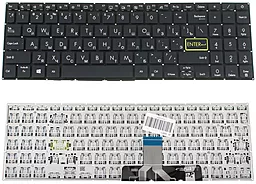Клавиатура для ноутбука Asus X521 series без рамки Black