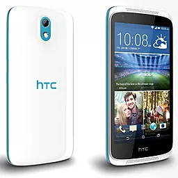 HTC Desire 526G Terra white-glasser blue - миниатюра 3