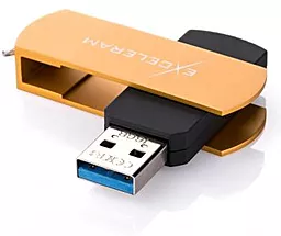 Флешка Exceleram 16GB P2 Series USB 3.1 (EXP2U3GOB16) Gold