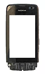 Сенсор (тачскрин) Nokia Asha 311 with frame Black