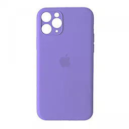 Чехол Silicone Case Full Camera для Apple iPhone 11 Pro Max Lilac
