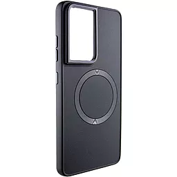 Чехол Epik TPU Bonbon Metal Style with MagSafe для Samsung Galaxy S24 Ultra Black