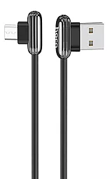 Кабель USB Hoco U60 Soul Secret micro USB Cable Metal Gray