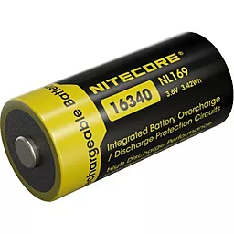 Аккумулятор Nitecore CR123A 950mAh 3.6V Li-Ion (NL169) - миниатюра 2