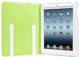 Чехол для планшета Capdase Folder Case Folio Dot White/Green for iPad 4/iPad 3/iPad 2 (FCAPIPAD3-P026) - миниатюра 4