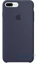 Чехол Silicone Case для Apple iPhone 7 Plus, iPhone 8 Plus Midnight Blue