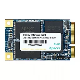 SSD Накопитель Apacer 240 GB mSATA (AP240GAST220-1)