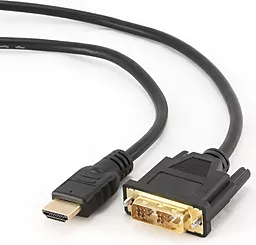 Відеокабель Cablexpert HDMI > DVI-D V1.3/19-пин, 0.5m (CC-HDMI-DVI-0.5M)