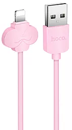 Кабель USB Hoco X18 Butterfly Lightning Cable Pink