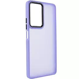 Чехол Epik TPU+PC Lyon Frosted для Samsung Galaxy A14 4G/5G  Purple - миниатюра 2