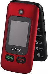 Мобильный телефон Sigma mobile Comfort 50 Shell DUO Type-C Red-Black - миниатюра 2