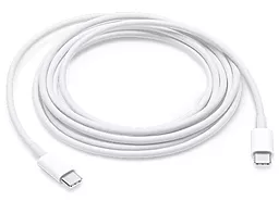 Кабель USB Apple Type-C to Type-C Data Cable 2M White - миниатюра 2