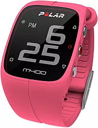 Смарт-годинник Polar M400 HR + GPS Pink (90057194) - мініатюра 2