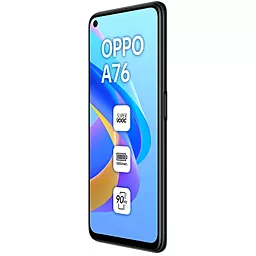 Смартфон Oppo A76 4/128GB Dual Sim Glowing Black (OFCPH2375_BLACK) - миниатюра 5