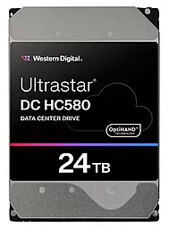 Жорсткий диск WD Ultrastar DC HC580 24TB SATA/512MB (WUH722424ALE6L4)