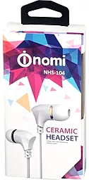 Навушники Nomi NHS-104 Ceramic Black - мініатюра 2