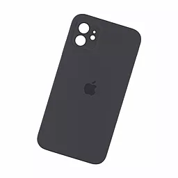 Чехол Silicone Case Full Camera Square for Apple IPhone 11 Pro Dark Gray - миниатюра 4