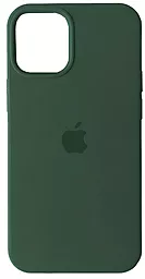 Чехол Silicone Case Full для Apple iPhone 12 Mini Pine Green