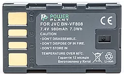 Аккумулятор для видеокамеры JVC BN-VF808 (980 mAh) DV00DV1196 PowerPlant - миниатюра 2