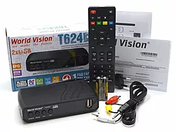 Цифровой тюнер Т2 World Vision T624D2 - миниатюра 4